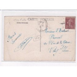 CONDE-SUR-HUISNE - Les battages - état