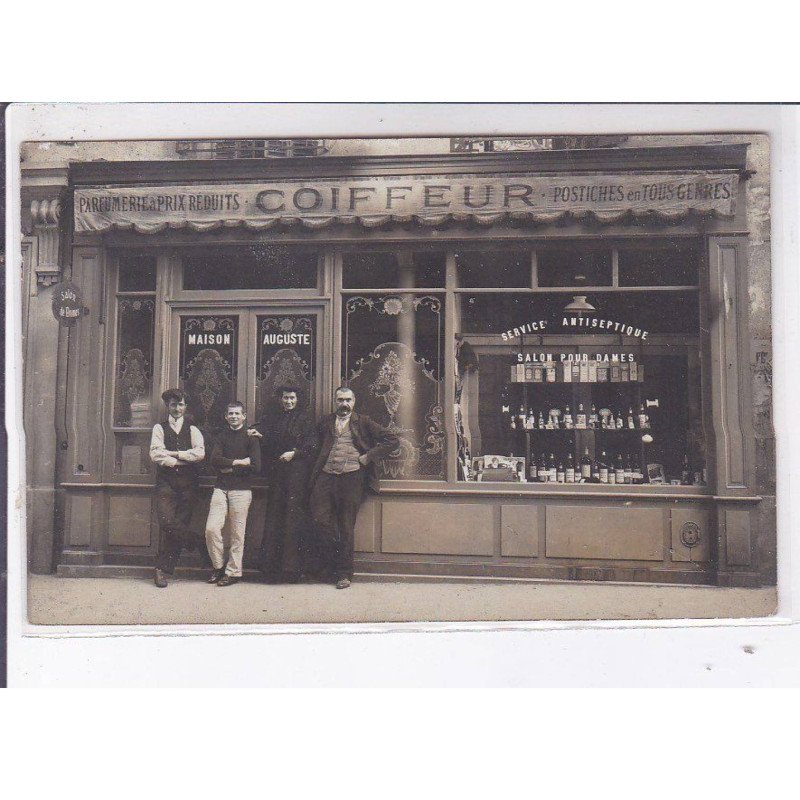 PARIS: 15 avenue victor hugo, coiffeur, maison auguste - état