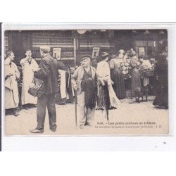 PARIS: les p'tits métiers de paris le marchand de lacets et le marchand de carnets - état