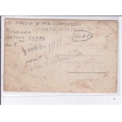 PARIS: jardin d'acclimatation, musicien arthur jugal 75016 - très bon état