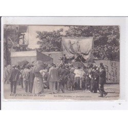 PARIS: les p'tits métiers de paris nos fêtes foraines quelques scènes - état