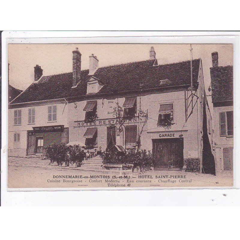 DONNEMARIE-en-MONTOIS: hôtel saint-pierre - très bon état