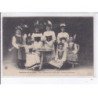 MELLE: goutte de lait de melle, foire travestie du 4 août 1907 groupe de suissesses - très bon état