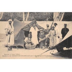 MARSEILLE - Exposition Coloniale 1906 - L'Ethnographie et les danseuses - très bon état