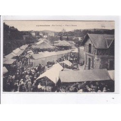 EYMOUTIERS: place d'armes, fête, manège - très bon état