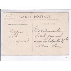 MILLY: place du marché (foire saint-simon, manège - très bon état