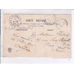 CHAMPIGNELLES: la place un jour de fête - état (décollée)