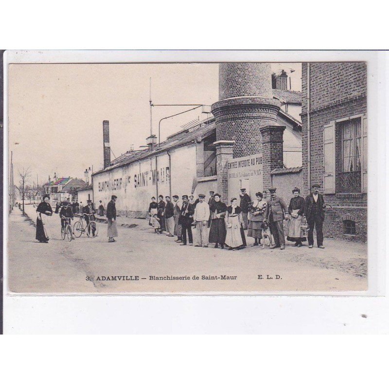 ADAMVILLE: blanchisserie de saint-maur - très bon état