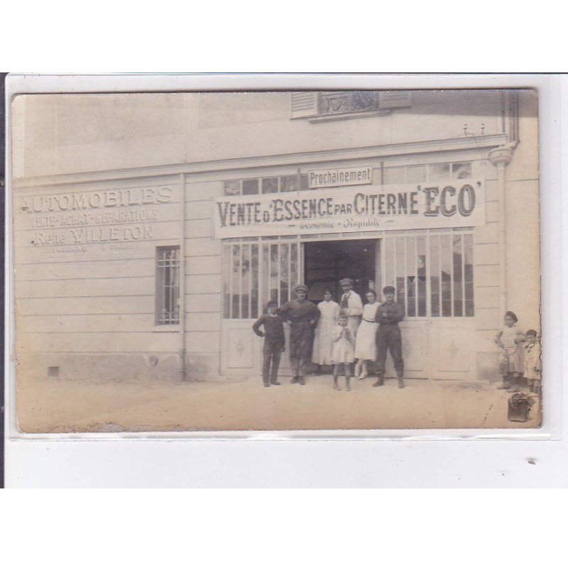 LA VARENNE: Rdné Villetonà la varenne et à paris, vente d'essence par citerne Eco - très bon état