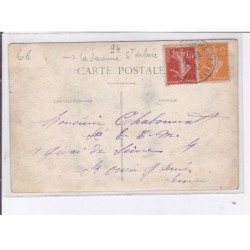 LA VARENNE-SAINT-HILAIRE: personnage sur un pont - très bon état