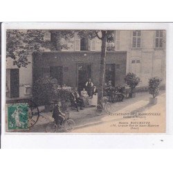 SAINT-MAURICE: restaurant des marronniers maison Bouchayer 136 grande rue - très bon état