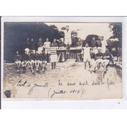 JOINVILLE-le-PONT: sport, le saut droit dans la fosse - très bon état