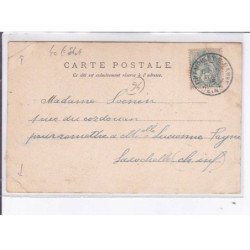 CHAMPIGNY: la gare, intérieur - état