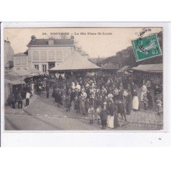 PONTOISE: la fête place saint-louis, manège - très bon état