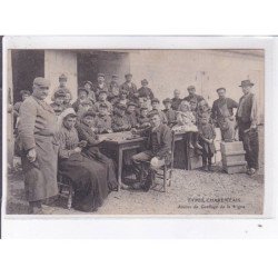 SAINTES: atelier de greffage de la vigne - très bon état
