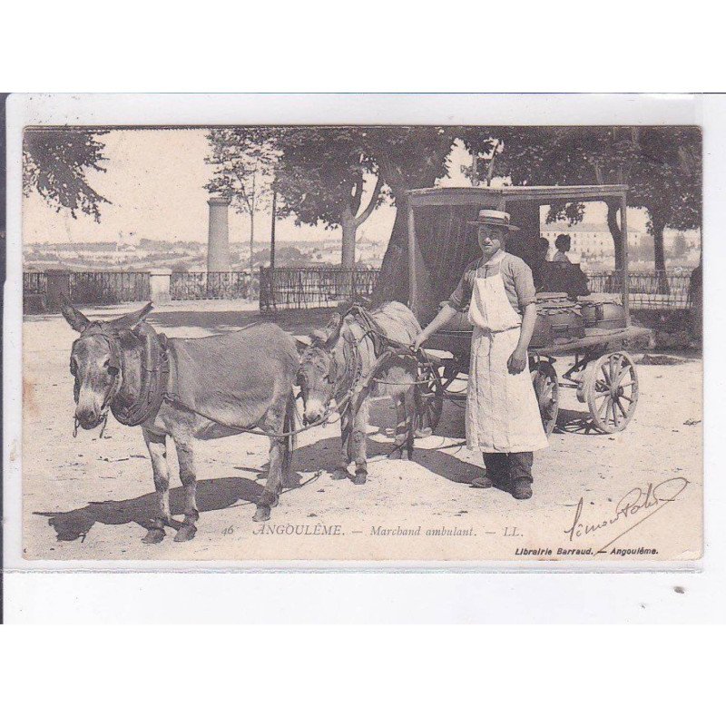 ANGOULEME: marchand ambulant - très bon état