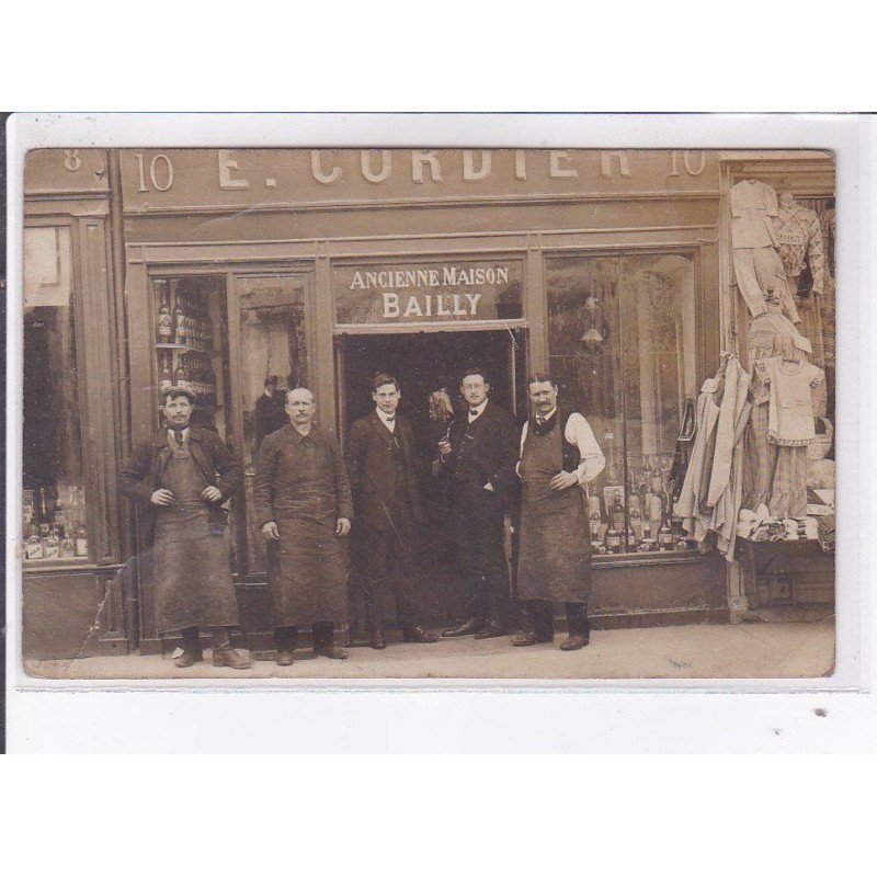 PARIS: 8 rue de la cote d'or, vins, caviste, elie cordier 75005, ancienne maison Bailly - état