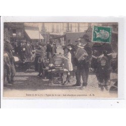 TOURS: types de la rue, les chanteurs populaires - très bon état