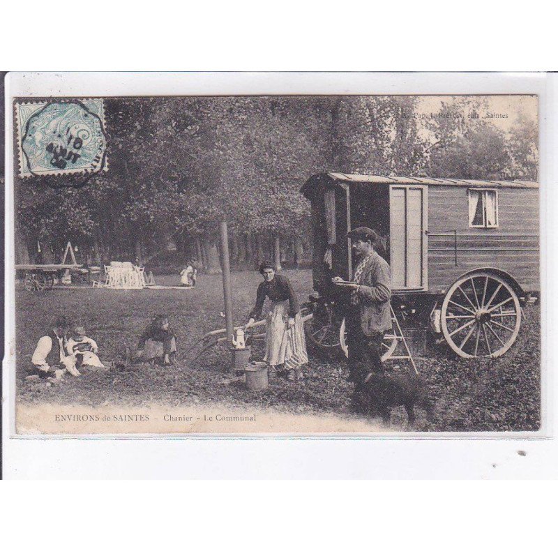 environs de SAINTES: chanier le communal - bon état