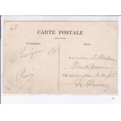 PRESLES-en-THIERRY: la gare, chemin de fer de la banlieur de laon - très bon état