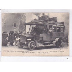 CHATELARD: autobus le châtelard-aix-les-bains-banges, départ de châtelard place centrale - très bon état