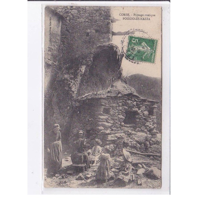 POGGIO-DI-NAZZA: paysage rustique - état