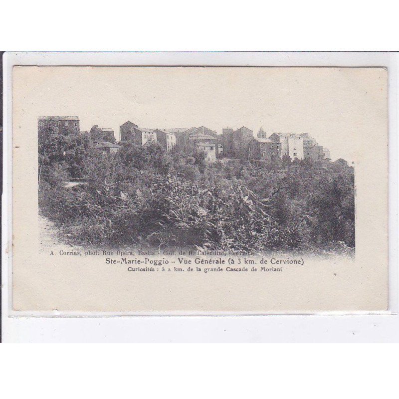 SAINTE-MARIE-POGGIO: vue générale - très bon état
