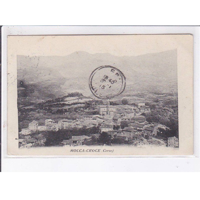MOCCA-CROCE: vue générale - très bon état