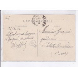 BONIFACIO: un coin du port, bateau à quai - très bon état