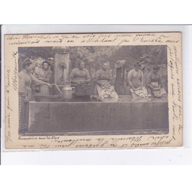 ALPES: lavoir dans les alpes - très bon état