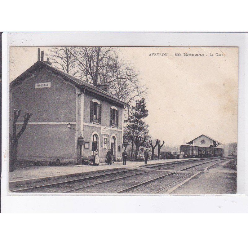 NAUSSAC: la gare - état