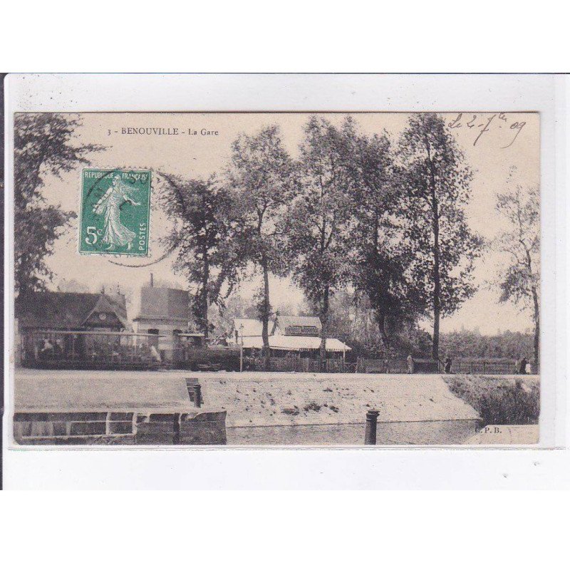 BENOUVILLE: la gare - très bon état