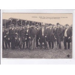 COGNAC: fête concours de gymnastique 25 juin 1911 le matin sur le terrain d'exercises - très bon état