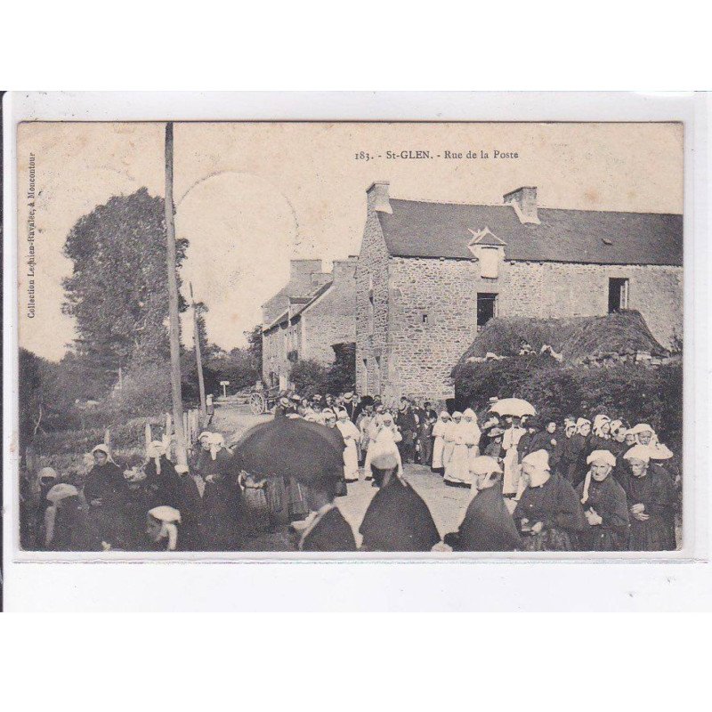 SAINT-GLEN: rue de la poste - très bon état