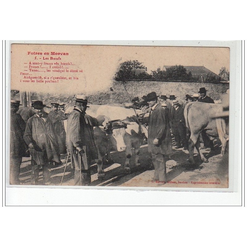 Foire en MORVAN - Les Boeufs - très bon état