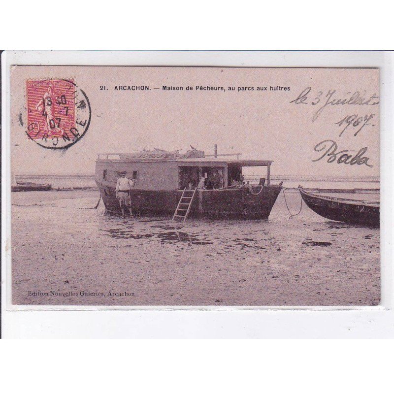 ARCACHON: maison de pêcheurs au parcs aux huître - très bon état