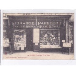 NIMES: boulevard victor hugo, librairie papeterie camille lions de blanc ménard - état