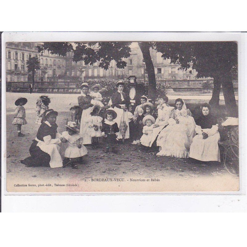 BORDEAUX-VECU: nourrices et bébés - très bon état
