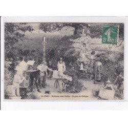 LA CROIX: robinson 1000 mottes, façade du château - très bon état