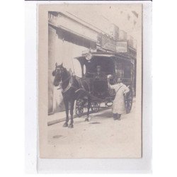 GRENOBLE: attelage, marchand de vins - très bon état