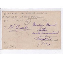 ISERE: aviation, aviatrice, Helene Dutrien - très bon état