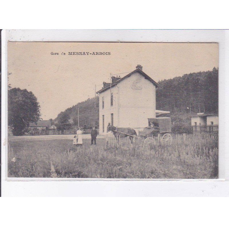 MESNAY-ARBOIS: gare - très bon état