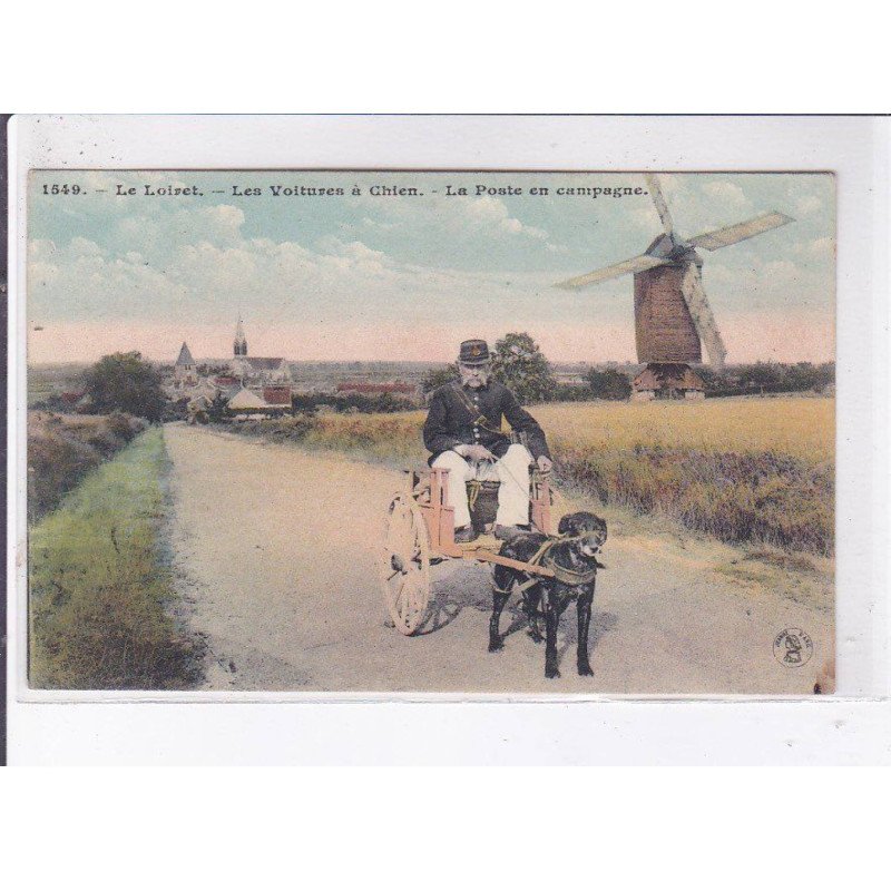 LOIRET: les voitures à chien, la poste en campagne - très bon état