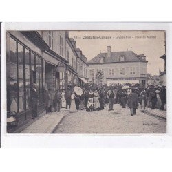 CHATILLON-COLLIGNY: grande-rue place du marché - très bon état