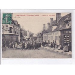 CHATILLON-COLLIGNY: la fête au puyrault, manège - très bon état