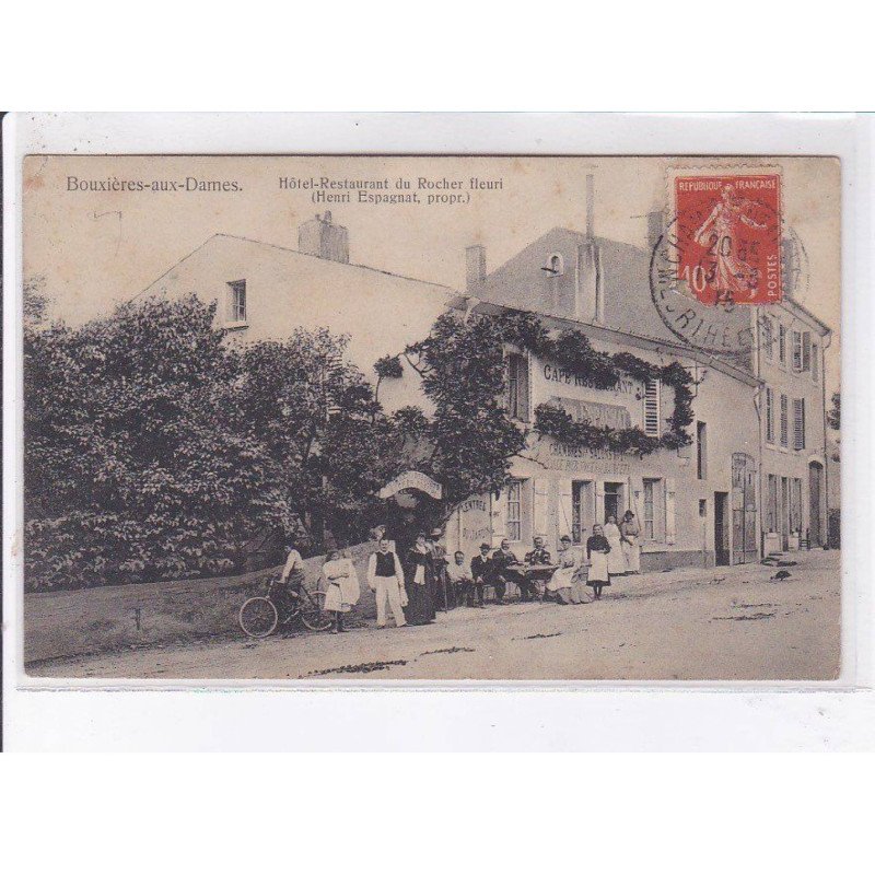 BOUXIERES-aux-DAMES: hôtel-restaurant du rocher fleuri - état
