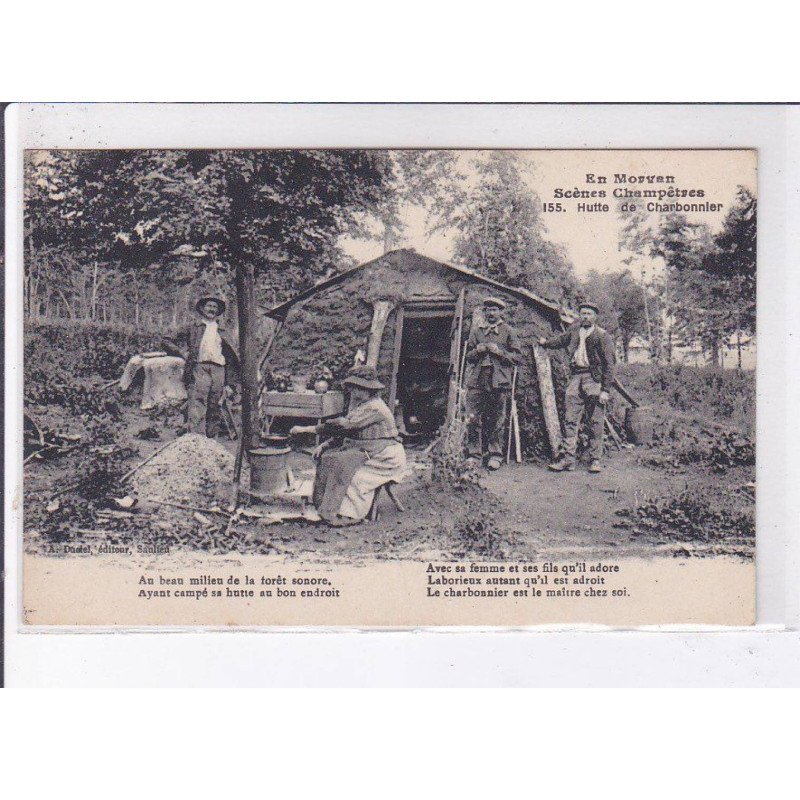 NIEVRE: hutte de charbonnier - très bon état