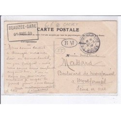 BEAUZER: avenue de la gare, cachet - très bon état