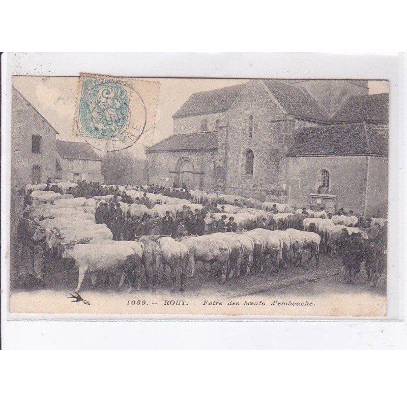 ROUY: foire des boeufs d'embouche - état