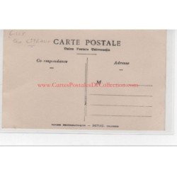 GILLY les CITEAUX : carte photo des fouilles archéologiques en 1905 """"ce qui reste du trésors des cisterciens!""""